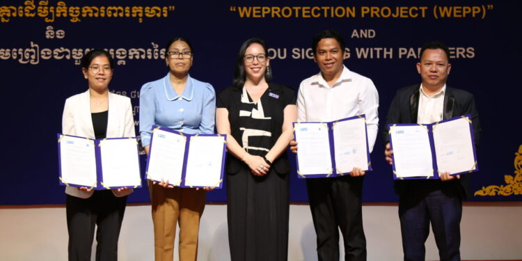 HACC Implements the WeProtection Project Funded by Plan International Cambodia