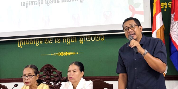 Strengthening Community-Led Monitoring for HIV and AIDS Response in Koh Kong Province