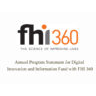 Annual Program Statement for Digital Innovation and Information Fund with FHI 360